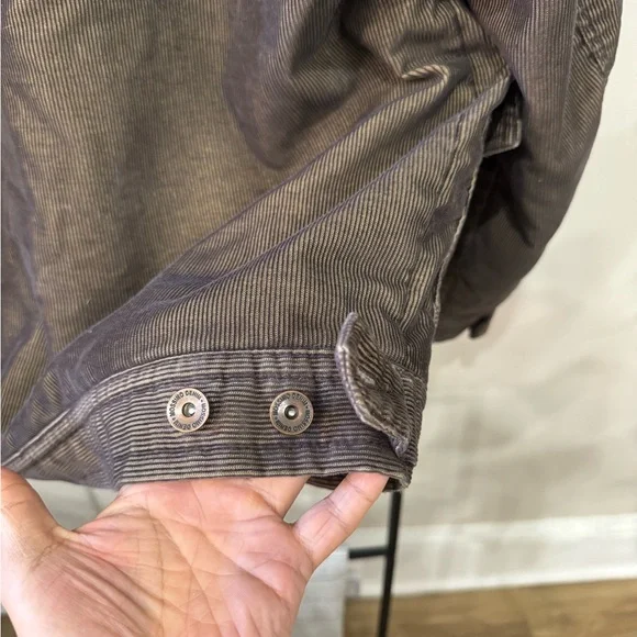 Mossimo brown corduroy Sherpa lined jacket size S - Picture 6 of 8